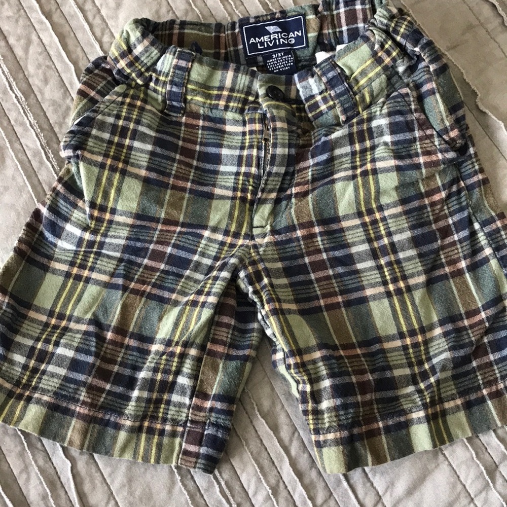 Plaid Shorts